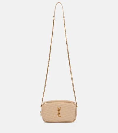 Saint Laurent Lou Mini Quilted Leather Camera Bag