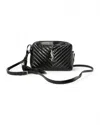 Saint Laurent Lou Quilted Camera Bag In Black In Black