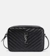 Saint Laurent Lou Quilted Leather Camera Bag In Noir
