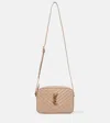 Saint Laurent Lou Quilted Leather Camera Bag In Pink