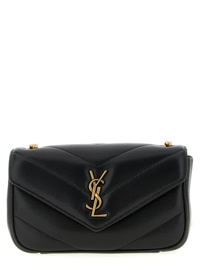 Saint Laurent Loulou Crossbody Bags Black