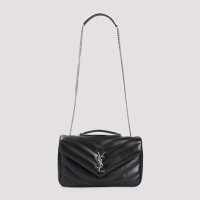 Saint Laurent Loulou Handbag In Black