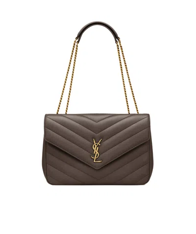 Saint Laurent Loulou Large Quilted Shoulder Bag