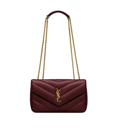 SAINT LAURENT SAINT LAURENT LOULOU MATELASSÉ SMALL SHOULDER BAG