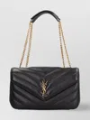 Saint Laurent Black Loulou Medium Shoulder Bag