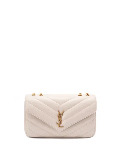 Saint Laurent `loulou` Medium Bag In Pink