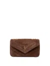 Saint Laurent `loulou` Medium Bag In Brown