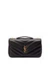Saint Laurent Loulou Medium Chevron-quilted Lambskin Bag
