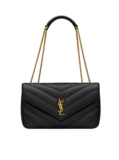 SAINT LAURENT LOULOU MEDIUM LEATHER BAG