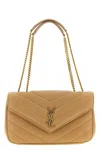Saint Laurent Medium Loulou Quilted Leather Crossbody Bag In Brown