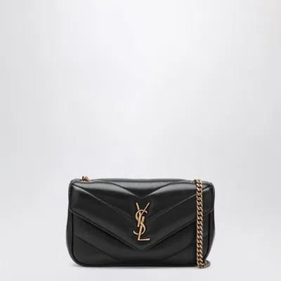 Saint Laurent Loulou Mini Bag In Black