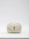 Saint Laurent Loulou Mini Cream Soft Leather Bag