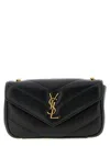 Saint Laurent Loulou Mini Crossbody Bag In Black