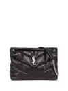 Saint Laurent `puffer` Medium Bag In Black  
