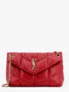 Saint Laurent Puffer Toy In Red Danger