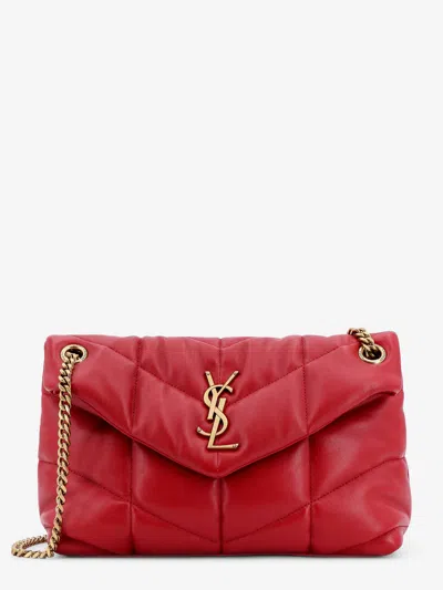Saint Laurent Puffer Toy In Red