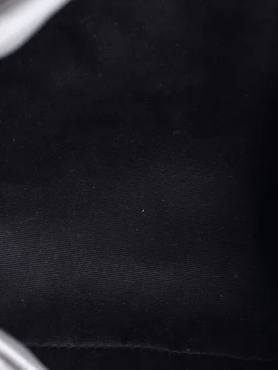 Pre-owned Saint Laurent Loulou Puffer Shoulder Bag Quilted Leather Small Crossbody Bag In Black