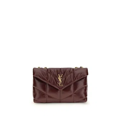 SAINT LAURENT LOULOU PUFFER TOY SHOULDER BAG
