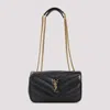 Saint Laurent Loulou Shoulder Bag In Black