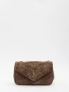 Saint Laurent Loulou Small Bag In Brown