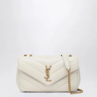 Saint Laurent Loulou Small Bag White Leather