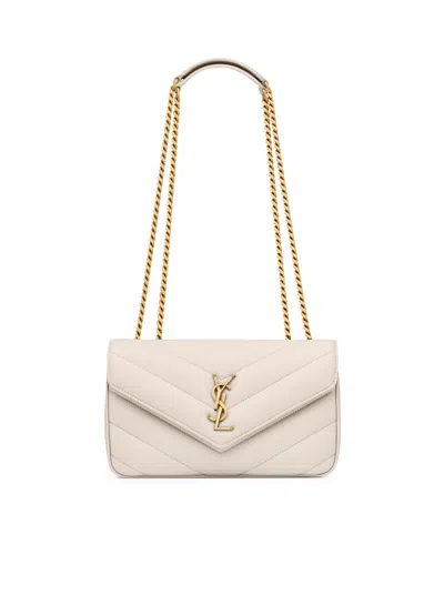 Saint Laurent Loulou Small In Nude