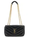 Saint Laurent Loulou Small Shoulder Bag In Black