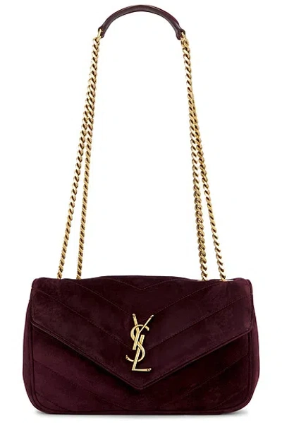 Saint Laurent Loulou Suede Bag