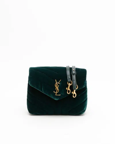 Saint Laurent Loulou Toy Bag In Green