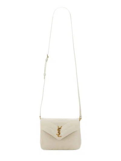 Saint Laurent "loulou" Toy Bag In White