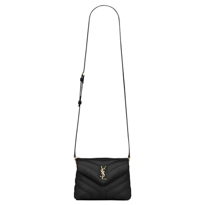 Pre-owned Saint Laurent Loulou Toy Crossbody Bag 'black'