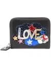 Saint Laurent Love Purse In Black