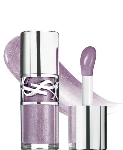 Saint Laurent Loveshine Plumping Lip Oil Gloss In 04- Honey Pure Love