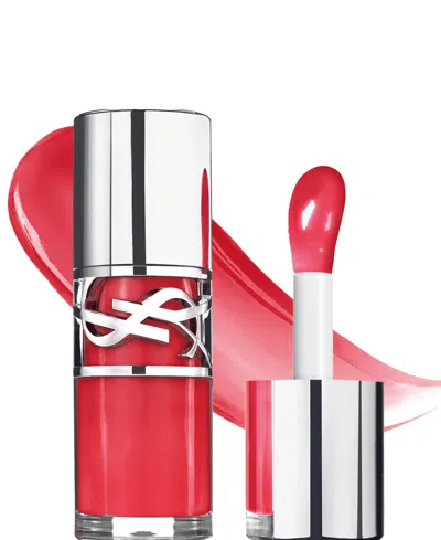 Saint Laurent Loveshine Plumping Lip Oil Gloss In 07- Strawberry Star