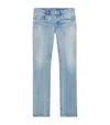 Saint Laurent Loose Straight Clothing In Blue