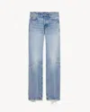 Saint Laurent Low-rise Jeans In Blue