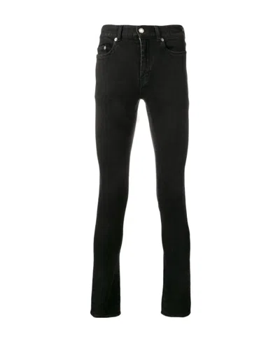 Saint Laurent Low-rise Skinny Jeans In Black