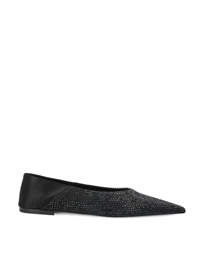 Saint Laurent Low Shoes In Black/jet
