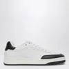 Saint Laurent Modern Two-tone Lace-up Sneakers For Men In White