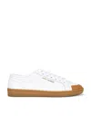 Saint Laurent Low Top Sneaker In White