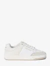 Saint Laurent Low Top Sneakers In White