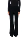 Saint Laurent Low Waist Bootcut In Black