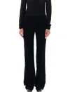 Saint Laurent Low Waist Bootcut In Black