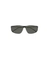 Saint Laurent Luna Logo-embossed Sunglasses In Black