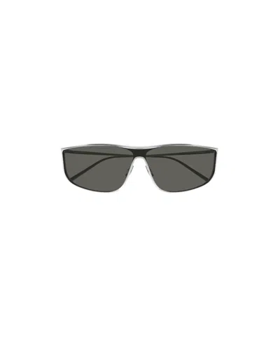 Saint Laurent Luna Logo-embossed Sunglasses In Black
