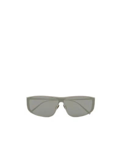 Saint Laurent Luna Square-frame Sunglasses In Gray