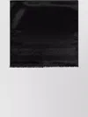 Saint Laurent Luxurious Silk Jacquard Scarf With Fringed Edges