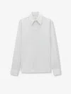 Saint Laurent Cotton Poplin Cassandre Shirt Clothing In White