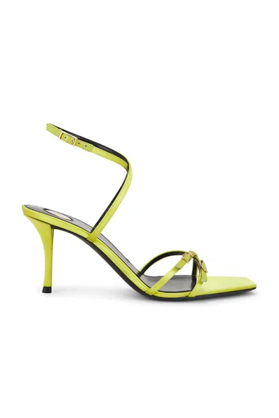 Saint Laurent Lydia Sandal In Green