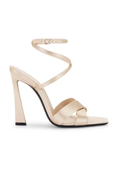Saint Laurent Lydia Sandal In Nude